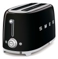 Toster Smeg TSF02BLEU czarny 4 kromek, metalowa obudowa - 2611479