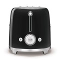 Toster Smeg TSF02BLEU czarny 4 kromek, metalowa obudowa - 2774638