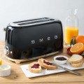 Toster Smeg TSF02BLEU czarny 4 kromek, metalowa obudowa - 2580466