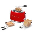 Smeg TSF01RDEU toster 6 2 kaw. 950 W Czerwony - 2583248