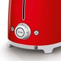 Smeg TSF01RDEU toster 6 2 kaw. 950 W Czerwony - 2583246