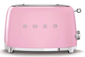 Toster SMEG (TSF01PKEU) różowy