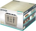 Toster Gorenje T2300CLIN Classico (beżowy) - 2768908