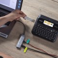 Brother PT-D610BTVP drukarka etykiet Termotransferowy 180 x 360 DPI 30 mm/s Przewodowy i Bezprzewodowy TZe Bluetooth - 2775432