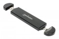 Obudowa Zewnętrzna USB-C/A 3.2 Gen2 Dysku M.2 NVMe, SATA SSD - 1886909