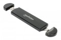 Obudowa Zewnętrzna USB-C/A 3.2 Gen2 Dysku M.2 NVMe, SATA SSD - 2775880