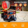 Extralink Agregat prądotwórczy EGH-7000 hybrydowy, 7kW - 2777713