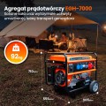 Extralink Agregat prądotwórczy EGH-7000 hybrydowy, 7kW - 1534079