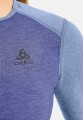 Bielizna termoaktywna - zestaw Odlo Set ACTIVE WARM Special Set roz. S Granatowa - 2771330