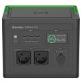 Przenośna elektrownia APC OffGrid 730, 738 Wh litowo-jonowa, LCD, 2 gniazda CEE 7/3 Schuko, Sinewave, 3 USB-A, 2 USB-C, Ładowarka bezprzewodowa - 2767954
