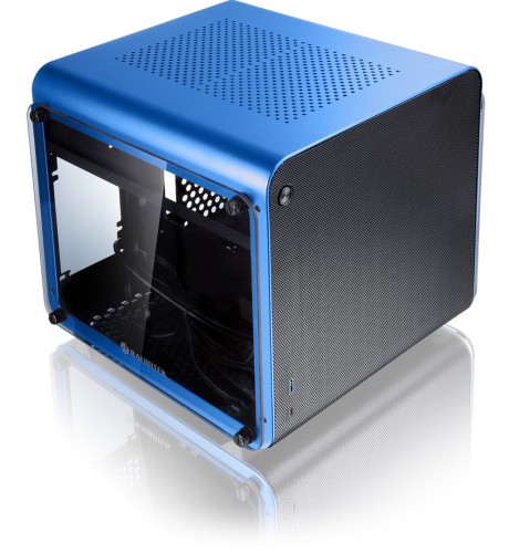 RAIJINTEK METIS EVO TGS Mini Tower Niebieski - 2762614