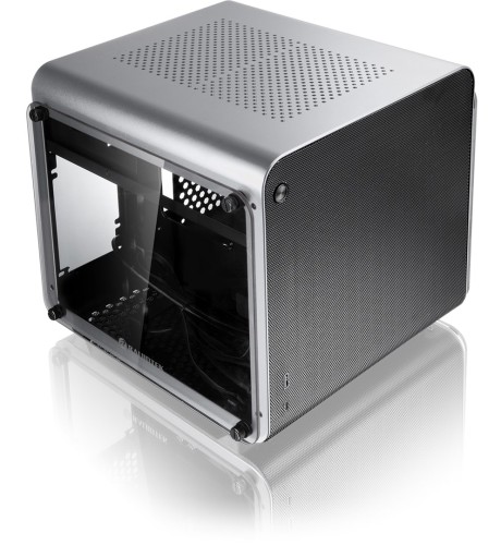 RAIJINTEK METIS EVO TGS Mini Tower Srebrny - 2762582