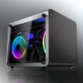 RAIJINTEK METIS EVO TGS Mini Tower Srebrny - 2762584