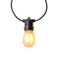 Oświetlenie LED dekoracyjne Wi-Fi Party-Lichter Warmweiss 10 LED's 9.00 m Android™ / IOS Lampendurchmesser: 45 mm - 2763179