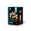 Oświetlenie LED dekoracyjne Wi-Fi Party-Lichter Warmweiss 10 LED's 9.00 m Android™ / IOS Lampendurchmesser: 45 mm - 2763189