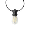 Oświetlenie LED dekoracyjne Wi-Fi Party-Lichter Warmweiss 10 LED's 9.00 m Android™ / IOS Lampendurchmesser: 45 mm - 2763180