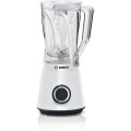 Blender Bosch MMB6141W VitaPower Seria 4 Blat stołu 1200 W Materiał słoika Tritan Pojemność słoika 1,5 L Biały - 2774375