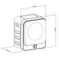 GREENBLUE SUSZARKA ELEKTRYCZNA BĘBNOWA DO UBRAŃ, 3KG WSAD GB415 GR - 2775017
