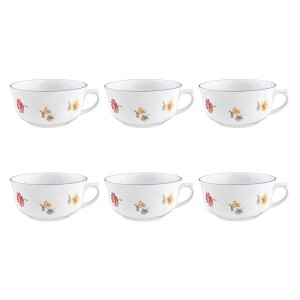 SELTMANN SONATE NOSTALGIA Zestaw 6 filiżanek do herbaty 210 ml