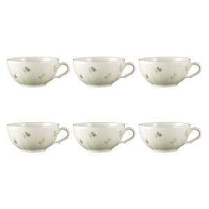 SELTMANN MARIE-LUISE STREUBLUME Zestaw 6 filiżanek do herbaty 210 ml
