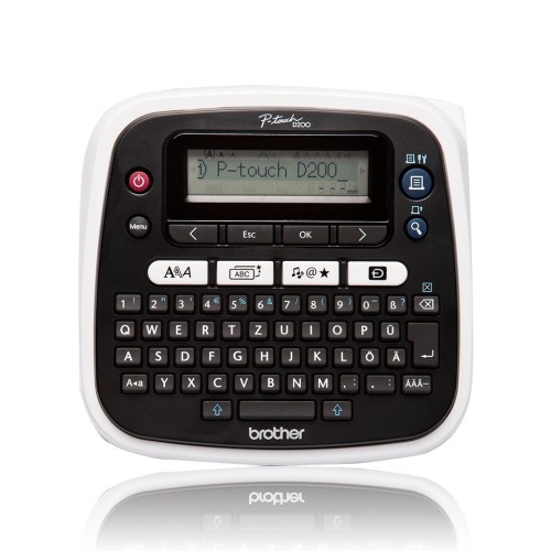 Brother PT-D200BWVP drukarka etykiet Termotransferowy 180 x 180 DPI 20 mm/s TZe - 2775444