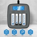 EVERACTIVE ŁADOWARKA DO AKMULATORÓW NI-MH USB-C NC1000MV2 - 2775767