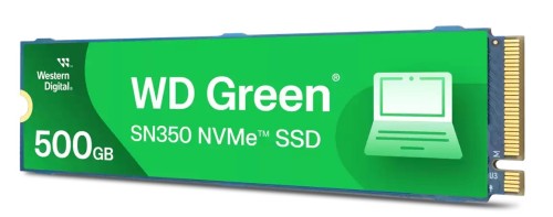Dysk SSD WD Green SN350 WDS500G2G0C (500GB ; M.2 ; PCIe NVMe 3.0 x4) - 2775890
