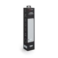 Podkładka pod mysz SAVIO Turbo Dynamic XL Grey Edition 900x400x3mm obszyta - 2776073
