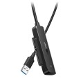 Ugreen adapter przejściówka dysku HDD SSD 2,5'' SATA III 3.0 - USB 3.2 Gen 1 (USB 5 Gbps) czarny (70609 CM321) - 2776136