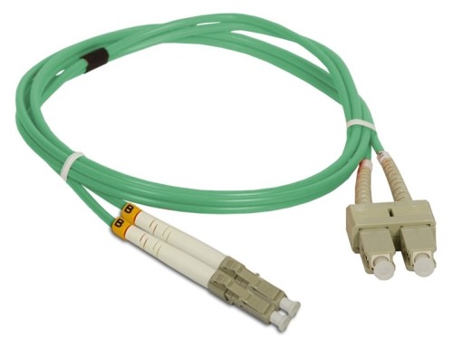 ALANTEC Patch cord MM OM3 LC-SC duplex 50/125 2.0m (FOC-LCSC-5MMD-2-3) - 2776185