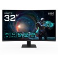 Monitor Gigabyte GS32QCA EK 32" VA 180 Hz 1 ms 2560 x 1440 pikseli 250 cd/m2 Ilość portów HDMI: 2 - 2777145