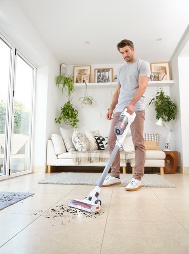 Black & Decker BHFEA515J okurzacz na kiju/szczotka elektryczna Pionowy odkurzacz Bateria Suchy Cykloniczny Bez worka 0,5 l Pomarańczowy, Biały 1,5 Ah - 2777567