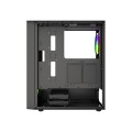 GEMBIRD OBUDOWA FORNAX 4300 MIDI-TOWER (2X USB 3.1, 1X USB 2.0) 4X FAN, CZARNA - 2777870
