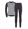 Bielizna termoaktywna - zestaw Odlo Set ACTIVE WARM Special Set roz. L Szara - 2777900