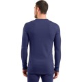 Bielizna termoaktywna z długim rękawem Odlo BL TOP crew neck l/s ACTIVE WARM roz. L Niebieska - 2777920