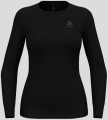 Koszulka damska Odlo BL TOP crew neck l/s ACTIVE WARM ECO roz. S Czarna - 2777924