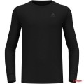 Koszulka męska Odlo BL TOP crew neck l/s MERINO 200 roz. L Czarna - 2777930