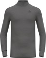 Koszulka męska ODLO BL TOP turtle neck l/s ACTIVE WARM roz. M Szara - 2777934