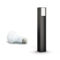 Lampa zewnętrzna Philips Hue Stulpinis lauko šviestuvas Turaco (Baltos šviesos) - 2778254