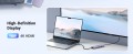 Ugreen Wielofunkcyjny HUB 5w1 USB-C  - HDMI 1.4 / 3 x USB-A / USB-C PD 100W CM511 - szary - 2778464