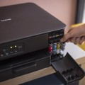 Drukarka wielofunkcyjna Brother DCP-J1260W Druk atramentowy Kolor 3 w 1 Format A4 Sieć Wi-Fi Czarny - 2764176