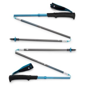 Kije Trekkingowe Diamond Black Distance Carbon Z  125cm - Desert Sky