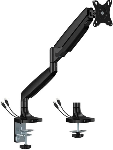 Uchwyt do monitora 17”-45” Spacetronik SPA-S110B USB - 2779889
