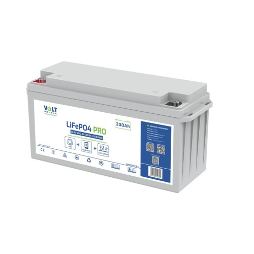 Akumulator LiFePO4 12,8V 200 Ah BMS Bluetooth Mata Grzewcza - 2780223