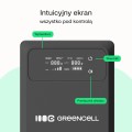 UPS ZASILACZ AWARYJNY Greencell PowerCore 1200VA 800W AVR 12VDC LCD - 2780328
