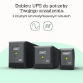 GREEN CELL UPS POWERPROOF 600W/1000VA MODYFIKOWANA SINUSOIDA - 2780338
