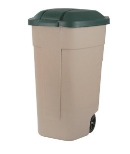 Curver 176805 110 L Prostokątny Plastik Beżowy, Zielony - 2764876