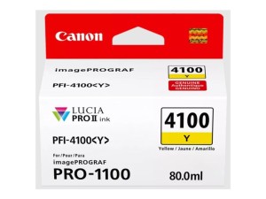 Canon LUCIA PRO II nabój z tuszem 1 szt. Oryginalny Standardowa wydajność Żółty