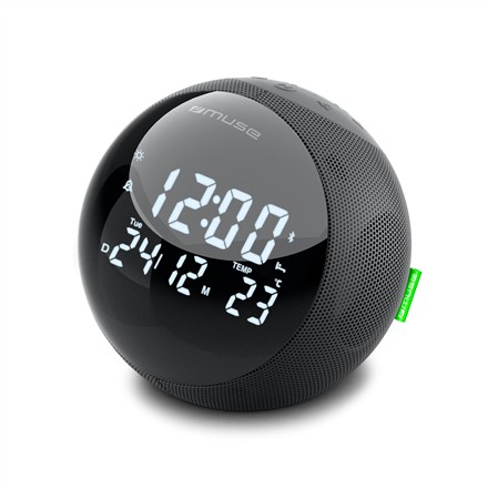 Radiobudzik Muza M-197 BT z funkcją budzika, Bluetooth, Radio FM - 2762502
