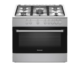 Kuchnia gazowo elektryczna Ravanson KWGE-K90A Cheff (inox)